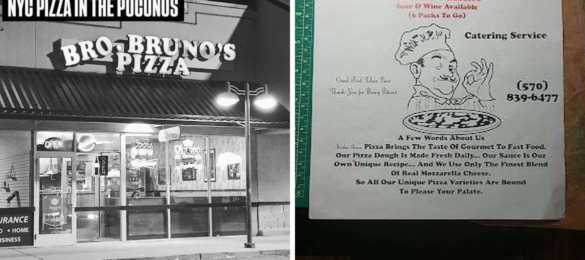 Brother Bruno's Pizza Menu
